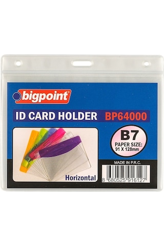 Bigpoint Korumalı Kart Poşeti Yatay B7 128x91mm 10'lu Poşet