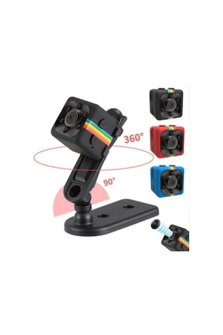 Mini Sq11 Kamera Full Hd Mikro Araç Kamerası Gece Görüşlü Taşınabilir Güvenlik Kaydedici 32gb