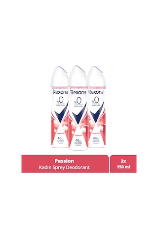 Rexona Passion Kadın Sprey Deodorant 3 x 150 ML