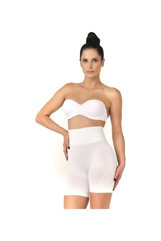 L'ombre Beyaz Düşük Bel Double Pantalon Korse