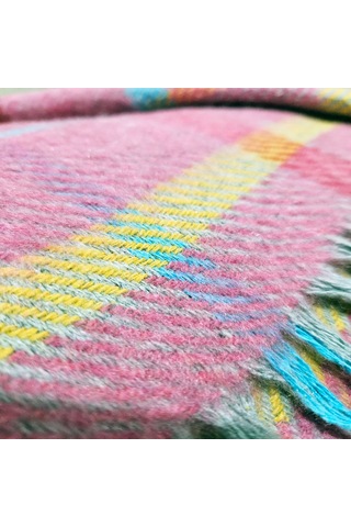 Çift Kişilik Pamuklu Battaniye 180 200 Cm X 5043 Çok Renkli