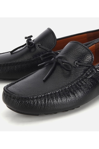 Hotiç Erkek Deri Siyah Fiyonk Detaylı Günlük Loafer 02ayh319940a100 02ayh319940a100 Siyah