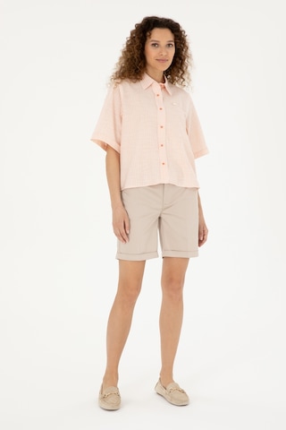 U.s. Polo Assn. Kadın Taş Şort / Bermuda 50281722-vr049 TAŞ Taş