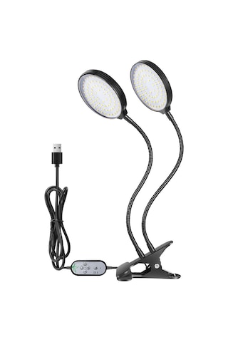 30 W Led Bitki Büyüme Işık Tam Spektrum Siyah