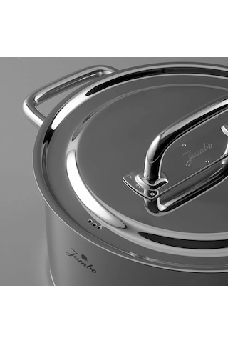 Jumbo Metalix 14 Parça Tencere Seti Gri