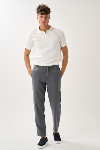 Alexandergardi Smart Casual Dokulu Pantolon Antrasit