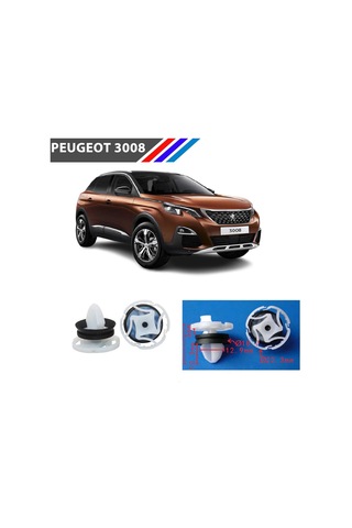Nvr Peugeot 3008 Döşeme Klipsi 7703077476 - 9345zn