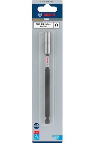 Bosch Pro Impact 1/4" Mıknatıslı 150 Mm Bits Uç Uzatma Adaptörü 2608522560