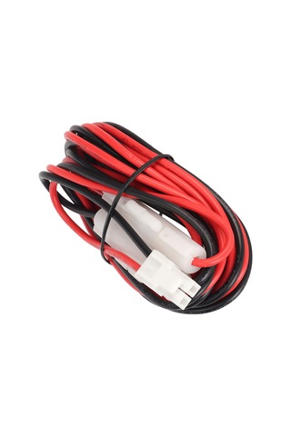 Kangvka Kenwood Tk7180/tk8180/nx700/nx800 Serisi İçin 3 Metre 12v Araç Dc Güç Kablosu, 20a Sigorta Ve Isı Dayanıklı Pu Kablo