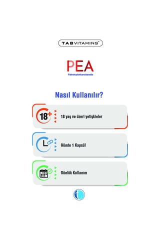 Tabvitamins Pea Palmitoiletanolamid 300 Mg 60 Kapsül Tanışma Paketi Shaker Hediyeli