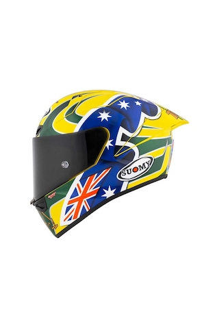 Suomy S1-Xr Gp Troy Baylıss Edıtıon 2005 Kapalı Kask Sarı - Mavi