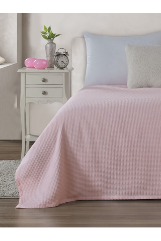 %100 Pamuk Tek Kişilik Waffle Pike Yumuşak Nefes Alan Kumaş