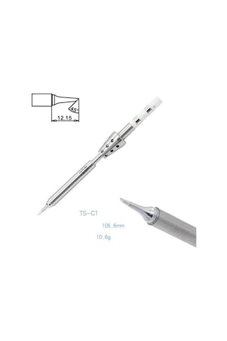 Miniware Ts100/ts-101 Havya Uyumlu Ts-c1 Akıllı Lehimle Havya Ucu