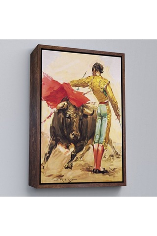 Çerçeveli İspanyol Matador Duvar Tablosu-6250