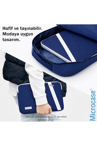 Apple Uyumlu MacBook Pro 14 İnch M5 2025 Ve Tabletler İçin Sleeve Tipi Çanta Lacivert Al5422 Laptop Çantası