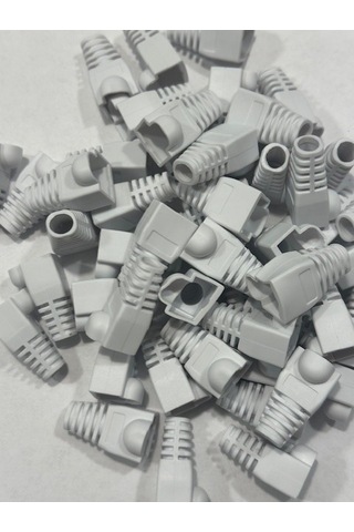 Beyaz Rj45 Kılıf Beyaz Cat6 Kılıf Beyaz Cat5 Kılıf 100 Adet