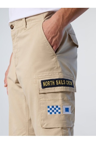 North Sails Crew Regular Fit Erkek Kargo Şort-33384 Bej