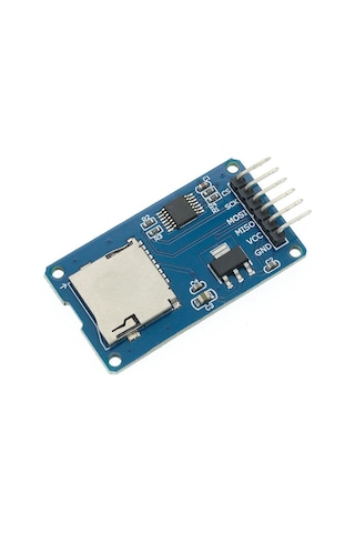 Micro Sd Kart Modülü Hafıza Kartı Tf Kart Microsd Bellek Memory Spı Okuyucu Mikro Sd 3.3v 5v