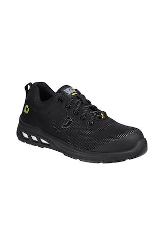 Safety Jogger Ecofitz Black S1p Src Sr Esd Fo İş Ayakkab Siyah 42 Siyah