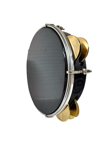 Fasıl Tefi Profesyonel Carbon Siyah Renk Kasnak Siyah Film