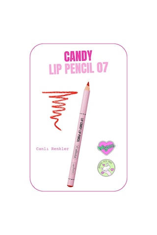 Callista Lip Candy Dudak Kalemi 07 Cherry Popsicle - Kırmızı