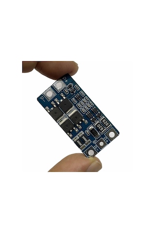 Komponentci 2S 10A 7.4V 18650 BMS Lityum Batarya Pil Akü Koruma Kartı Protection Board