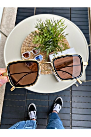 Watchofroyal Royal Eyewear Ex657 Black Brown Güneş Gözlüğü