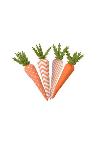Pazly Turuncu-seri Süslemeleri Suntek Paskalya Oturma Odası Havuç 4x Yb