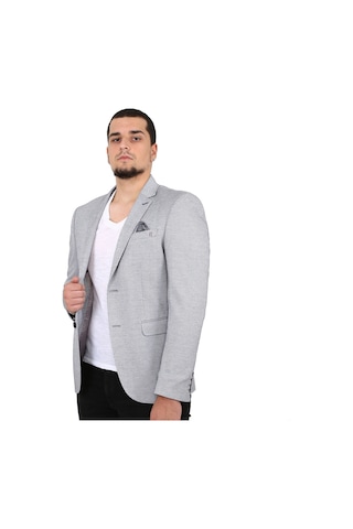 Sposo 5131 Iki Düğme Tek Yırtmaç Dar Kalıp Büyük Beden Blazer Ceket(372290852)