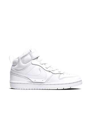 Nike Court Borough Mid 2 Psv Çocuk Günlük Ayakkabı Cd7783-100 Beyaz