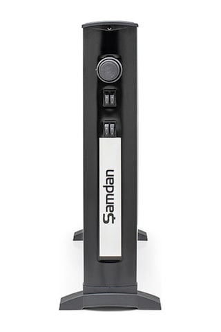 Şamdan Slim Termostatlı Quartz Buharlı Soba 2200 W Hızlı Isıtıcı