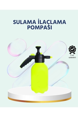 Mey İthalat Basınçlı El Pompası 2 Litre Bakır Nozul Ayarlı Jet Ve Dağınık Atım