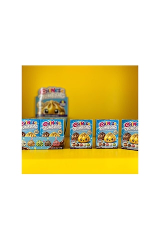 Çin Mantısı Şeklinde Sürpriz Dolgulu Çikolata 3'lü Paket Dumpling Çikolata, Eğlenceli Atıştırmalık, Doğum Günü Ve Parti İkramlığı