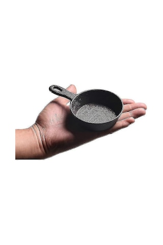 Gazlı Ve İndüksiyonlu Ocaklar İçin Mini Döküm Tava 8,5 Cm Önceden Baharatlanmış Tava, Çevre Dostu Mutfak Gereçleri Fmy