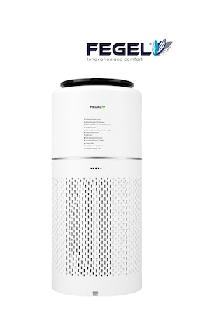 FG-201 Akıllı Wifi Destekli H13 Hepa Filtreli Hava Temizleyici Beyaz
