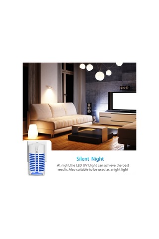 Aubyhe Güneş Işığı Kontrollü Akıllı Elektrikli Sinek Öldürücü Lambası - Ev Kullanıma Uygun, Sessiz, Temizleme Fırçasıyla - Avrupa Standartı 1 Adet