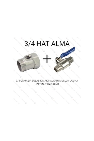 Su Arıtma Cihazı 3/4 Hat Alma Aparatı Ve Küresel Vana Pirinç Gövde, Dayanıklı Ve Sızdırmaz