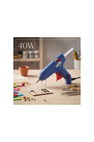 40w Sıcak Silikon Tabancası - 11 Mm Mum Silikon Uyumlu 40w Sıcak Silikon Tabancası - 11 Mm Mum Silikon Uyumlu