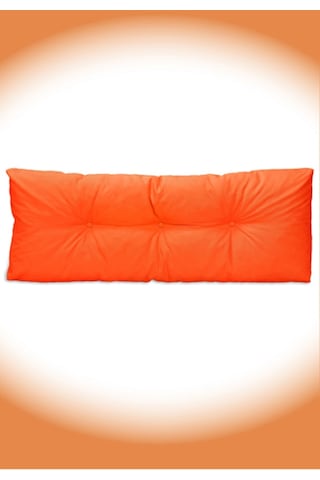 Dış Ve Iç Mekan Palet Bahçe Balkon Havuz Başı Yat Minderi Koltuk Minderi Sırt Turuncu