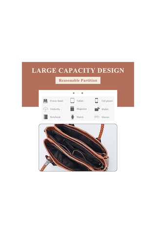 Kadın Yağ Mumu Üst Saplı Çanta Pu Deri Retro Omuz Çantası Büyük Boston Tote Çapraz Askılı Yumuşak El Çantası Cüzdan Kırmızı A708 Kırmızı