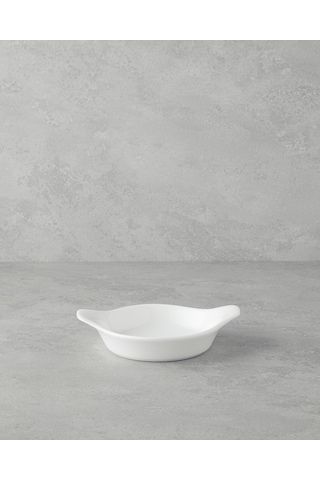 English Home Elise Porselen Sahan Fırın Kabı 15 Cm Beyaz Beyaz