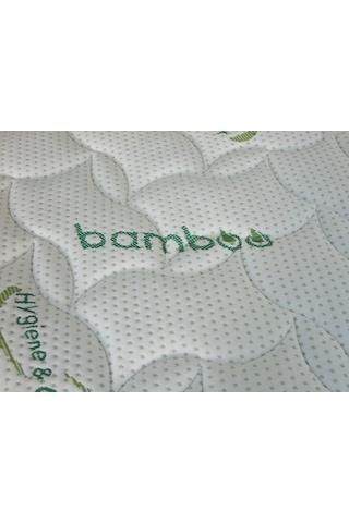 Uzunbebe 90X190 Heyner Bamboo Ortopedik Yaylı Yatak 90*190 Bebek Yatağı