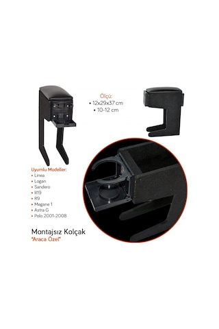 Linea/egea/logan/sandero/r19/r9/megane 1/astra G/polo 01-08 Montajsız Kolçak 05