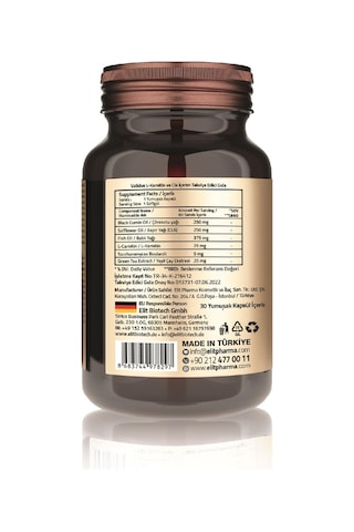 Cla Omega-3 Nigella Sativa Green Tea Probiotic 30 Softgel