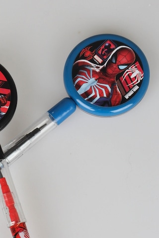 X Dekomus Lisanslı Spiderman Hero Gear Collection Yumurtalayan Labirent Figürlü Geçmeli Kurşun Kalem Tek Adet 124-Pembe