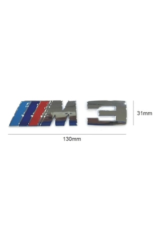 Bmw E36 E46 M3 Bagaj Yazısı Logo Amblem (553489481)