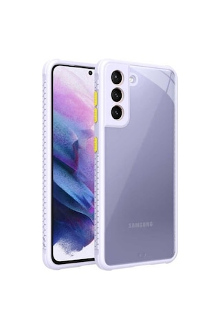Galaxy S21 Kılıf Zore Kaff Kapak Mor