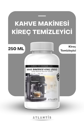 Kahve & Espresso Makinesi Kireç Çözücü 250 Ml Güçlü Temizlik