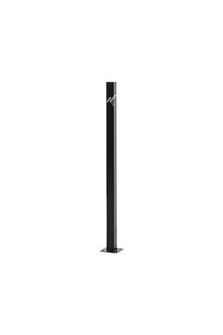 5 Adet Panel Çit Direği 100 CM Antrasit + Aksesuarlar