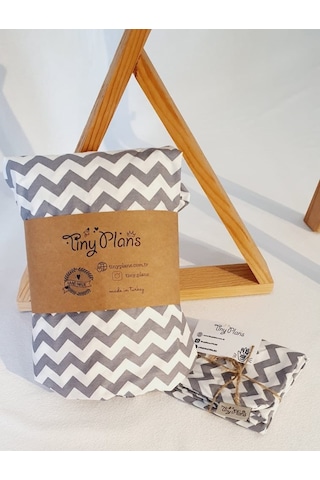 Tiny Plans %100 Pamuk Lastikli Bebek Çarşaf Takımı 70x110 Cm